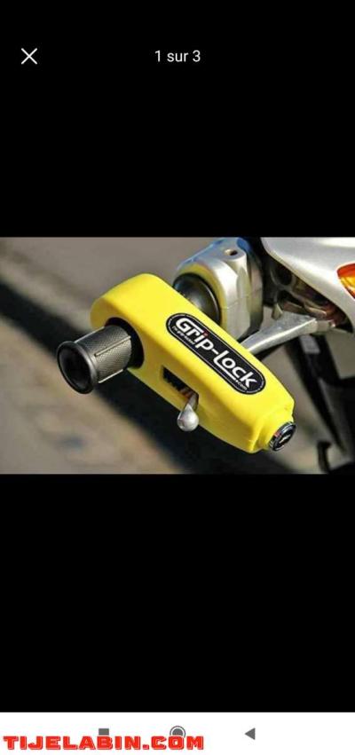 Vol Moto Et Vélo Verrou De Sécurité - Thumbnail 4