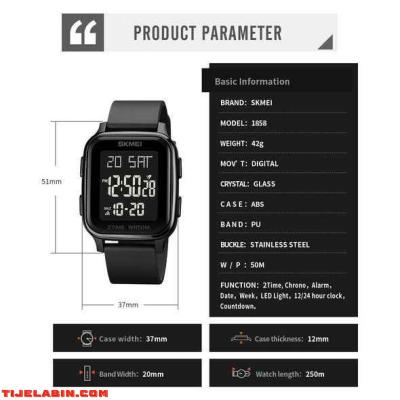 ساعة رجالية بتصميم رياضي - Thumbnail 6