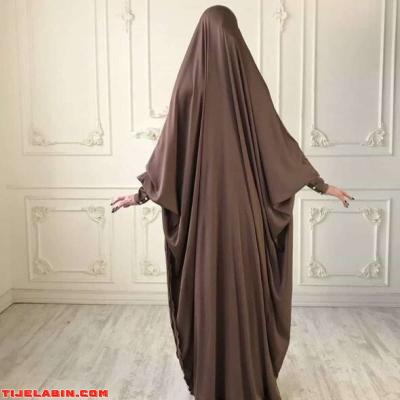 متراطيش وتميزي بالباس إسلامي...... جلباب قطعة واححدة من قماش - Thumbnail 3