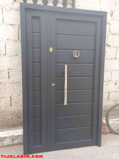 تصنيع كافة انواع وموديلات الابواب والبوابات الحديدية - Thumbnail 4