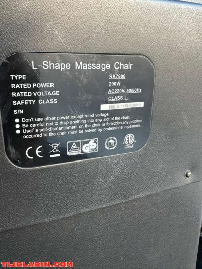 fauteuil massage professionnel 3D - Thumbnail 5