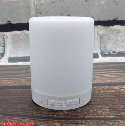 مصباح و مكبر صوت  بلوتوث متعدد ألوان - Thumbnail 4