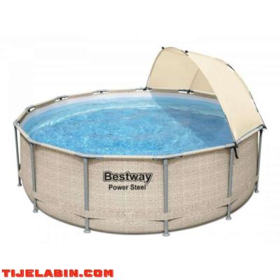 مسبح دائري396×107سم - Thumbnail 6