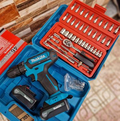pack visseuse makita 21v plus caise 46pcs - Thumbnail 5