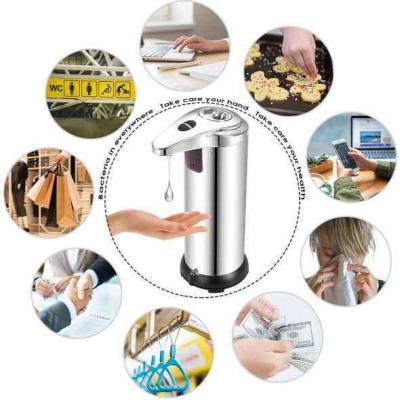 موزع الصابون الذكي والمطهر الأوتوماتيكي في الحمامات 250 ملل - Thumbnail 2