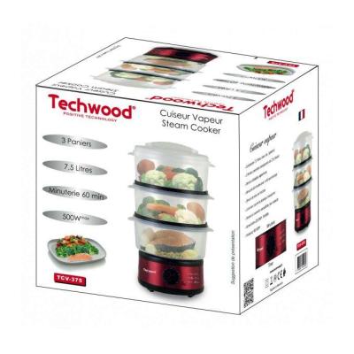Cuiseur vapeur TECHWOOD inox - Thumbnail 2