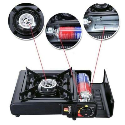 موقد الغاز المحمول 2 قارورات غاز - Thumbnail 3