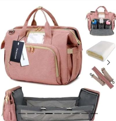 Cabas landau pliable Portable grande capacit pour bb  Noir - Thumbnail 4