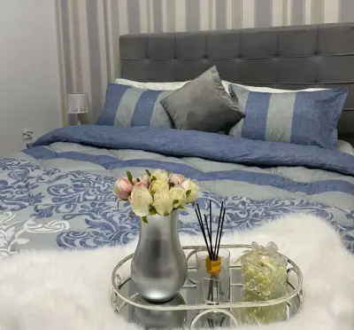 Parure de Couette deux places 6 pice - Thumbnail 4