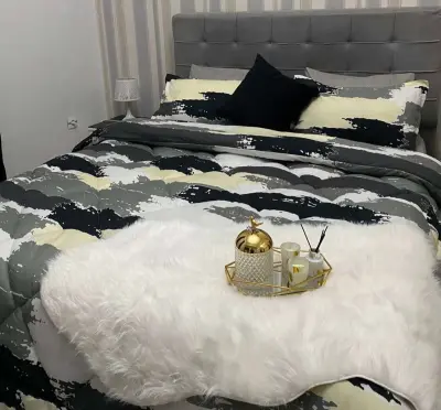 Parure de Couette deux places 6 pice