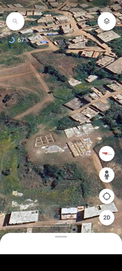 قطعة ارض البناء 200متر حي العمامير بلدية مفتاح - Thumbnail 3