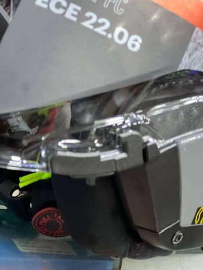 CASQUE LS2 ORIGINAL PLEIN OPTIONDOUBLE VISIRE ANTI BULLE - Thumbnail 2