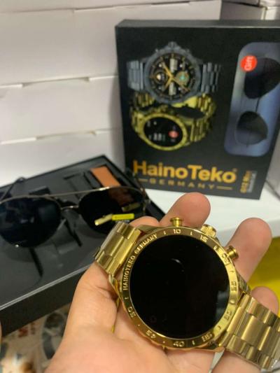 Haino Teko G12 Max Smartwatch avec 2 Bracelets et Lunettes - Thumbnail 4