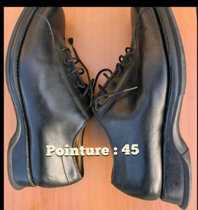 Cuir chaussures classiques - Thumbnail 3