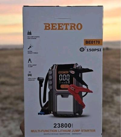 Beetro Multifunction Lithium Jump Starter  الموديل Be0170 - Thumbnail 4