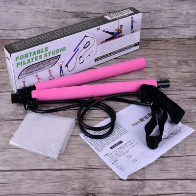 Barre de pilates portable avec bande de rsistance rglable - Thumbnail 5