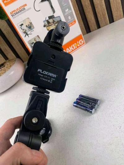 طقم تصوير إحترافي مع ميكروفون و إضاءة - Thumbnail 4