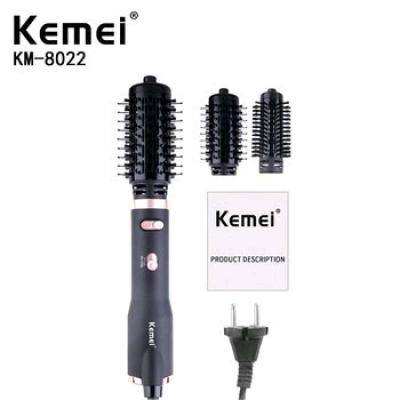 Brosse Kemei KM 8022 chauffante 2in1 - Thumbnail 2