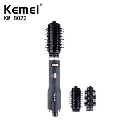 Brosse Kemei KM 8022 chauffante 2in1 - Thumbnail 3