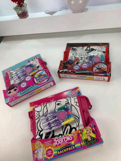 حقيبة تلوين للفتيات - Thumbnail 3