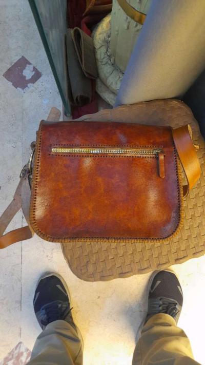 شنطه جلد hand made - Thumbnail 4