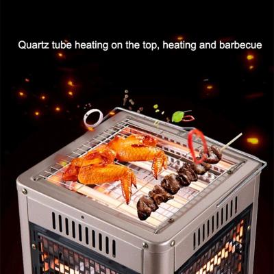 سخان كهربائي وشواية 360 درجة اقتصادي منخفض الاستهلاك 5 جوانب - Thumbnail 3