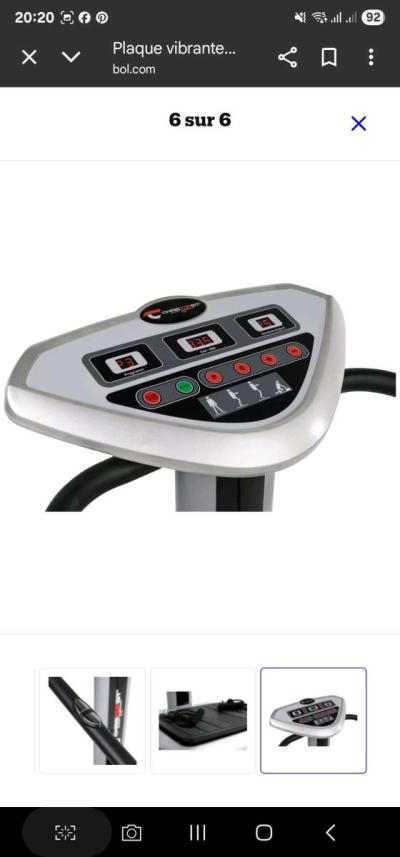 machine de sport vibrante - Thumbnail 2