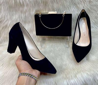 Escarpins En Daim Talons - Thumbnail 3