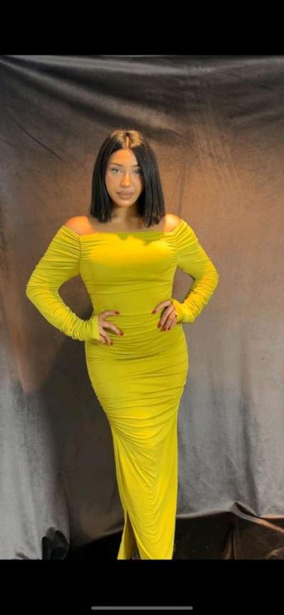 فستان ماكسي فستان ماكسي RM02 - Thumbnail 3