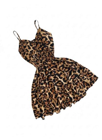 Robe leopard high qualite - Thumbnail 3