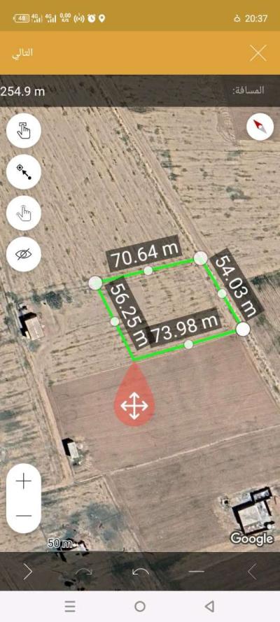 قطعة ارض فلاحية صالحة للبناء - Thumbnail 4