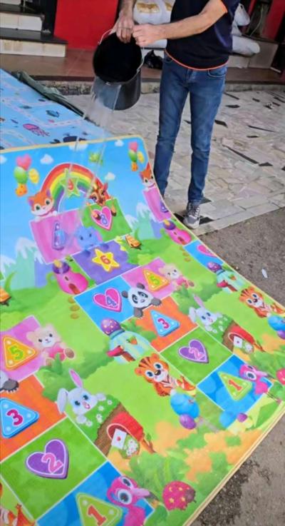 سجادة إسفنجية مقاومة للماء للاطفال 130  170 متر - Thumbnail 4