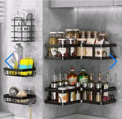 طقم 5 رفوف تنظيم للحمام - Thumbnail 3