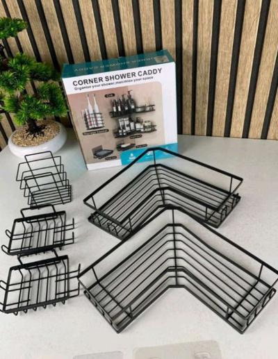 طقم 5 رفوف تنظيم للحمام - Thumbnail 4