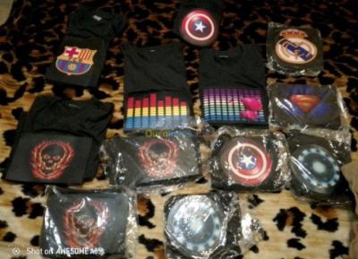 tshirt led retroactif lumineux - Thumbnail 2