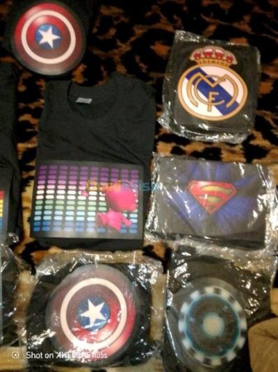 tshirt led retroactif lumineux - Ain Chouhada, Djelfa