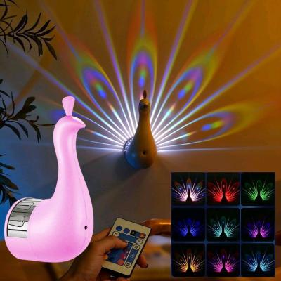 مصباح ديكور علي شكل طاوس - Thumbnail 4