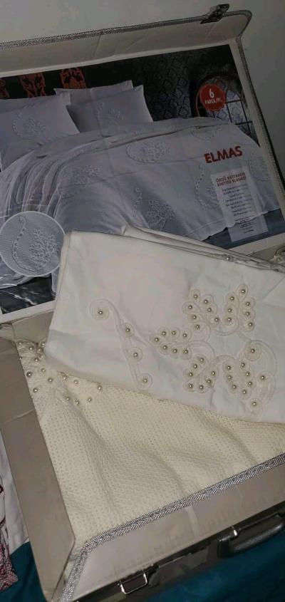 كوفرولي جديد 6 قطع blanc cass - Thumbnail 3