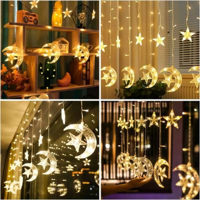 اضواء علي شكل هلال ونجمة - Thumbnail 3