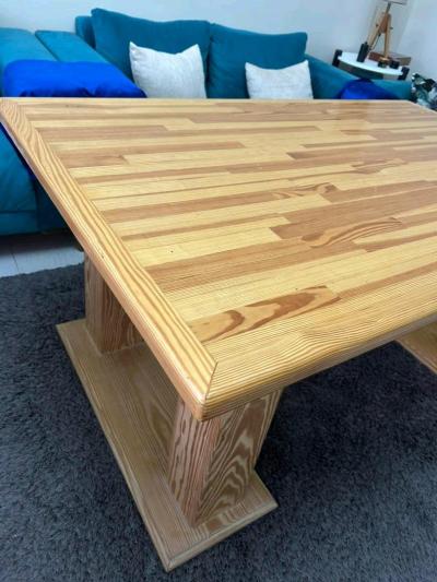 table en bois massif - Thumbnail 3