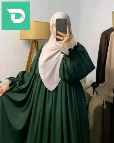 حجاب أروۍ الشرعي الفضفاض - Thumbnail 7