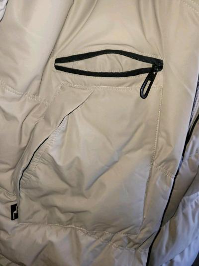 Arctic Beige Long Parka - Thumbnail 3