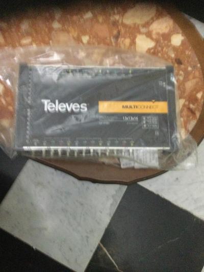 multiswitch 3 sat 16 raccordements marque TELEVES 73701 prof