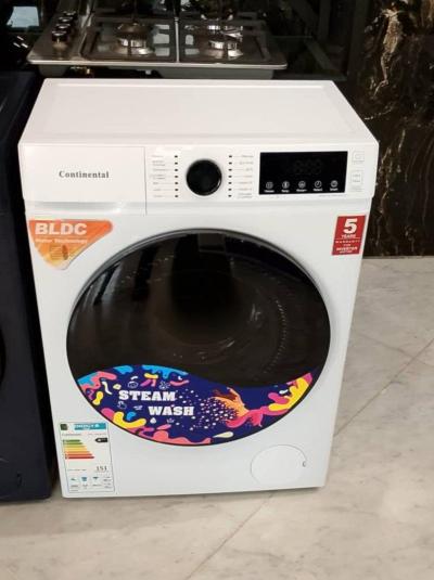 Machine  Laver Marque Continental 6Kg Blanc Gris BleuMachine - Thumbnail 2