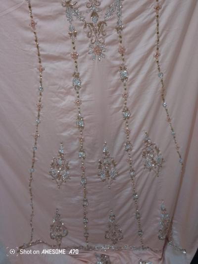 caftan Royal avec la tringle sans couture قفطان ملكي حر بدو - Thumbnail 4