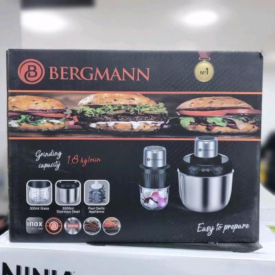 Hachoir inox 3en1 800W Avec 02 Bol Bergmann BC3000 - Dar El Beida, Alger