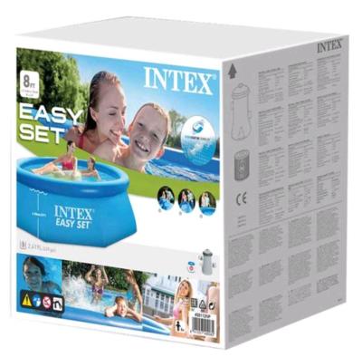 Piscine autoporte Easy Set Intex 244 x 076 m avec filtre - Thumbnail 2