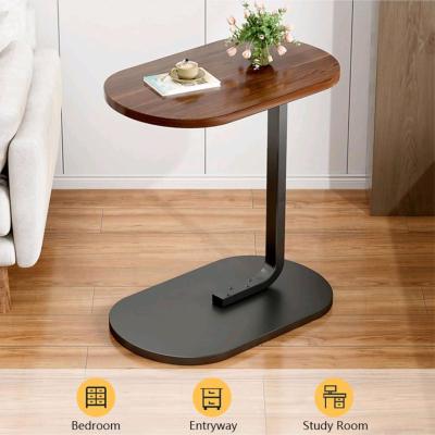 Table dappoint en bois pour petits espaces  طاولة خشبية للمس