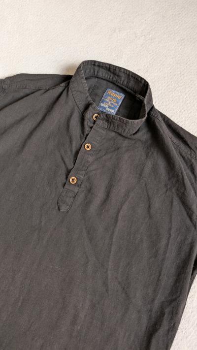 Chemise en lin pour homme Original - Thumbnail 4