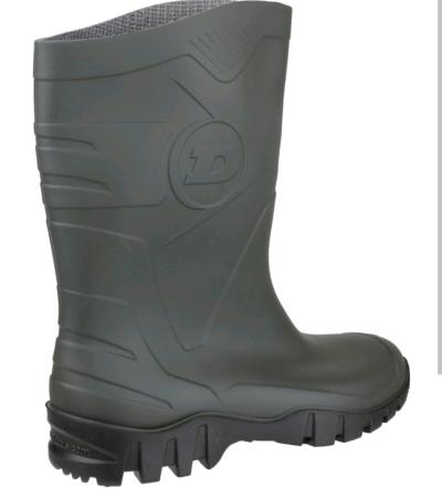 bottes en caoutchouc Dunlop noir
